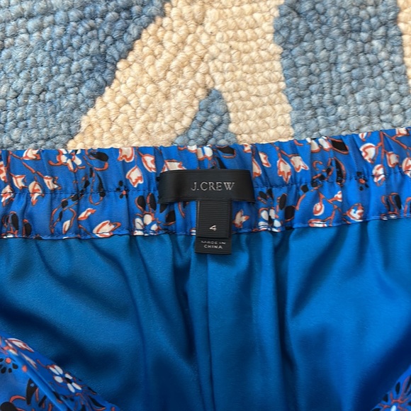 J crew silk pull on pant - Picture 3 of 3